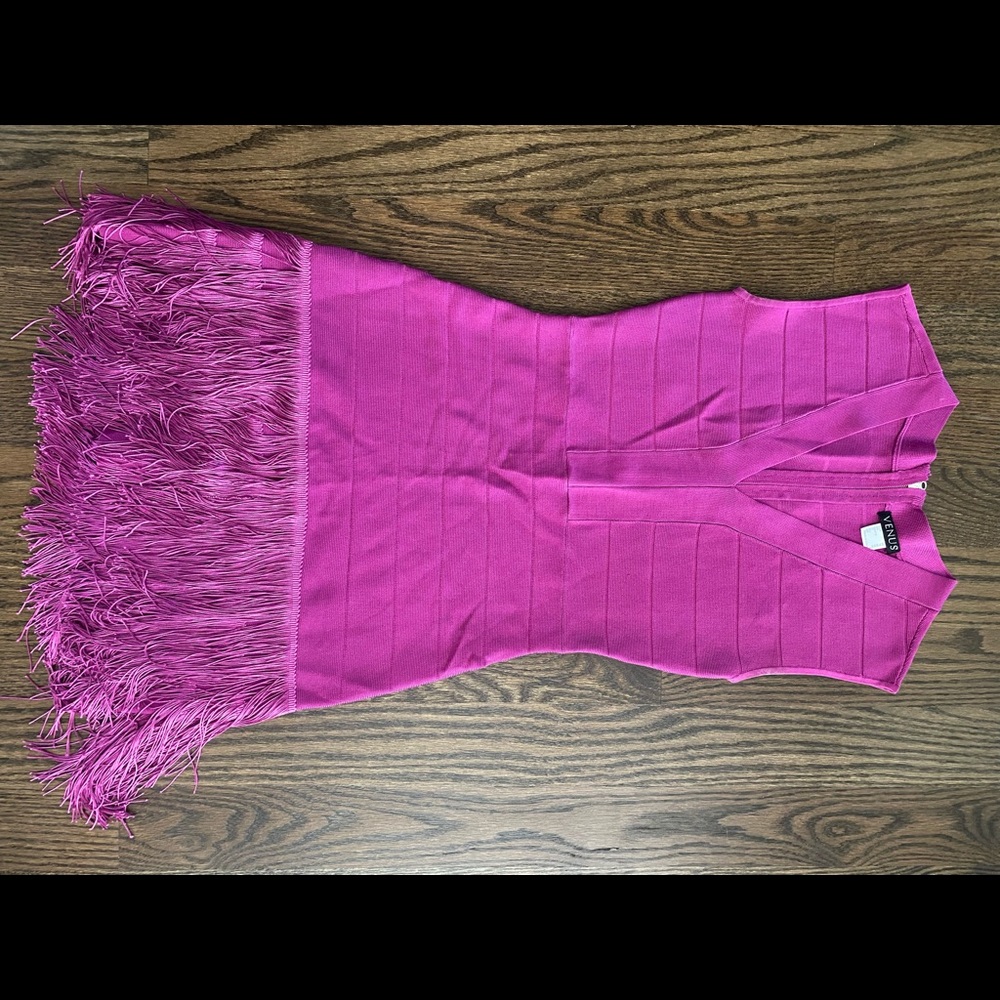 Women’s Bandage Fringe Dress
